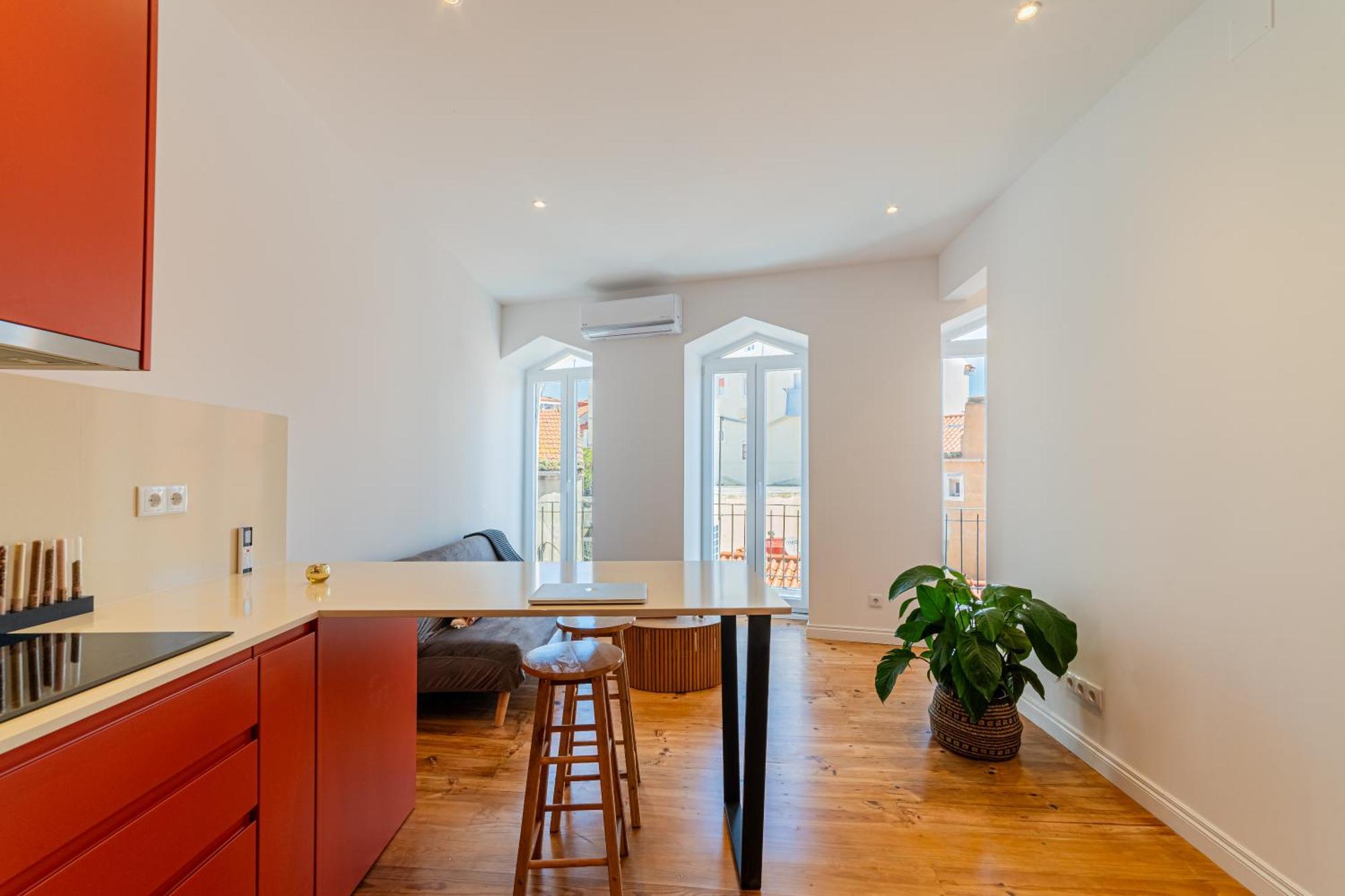 Elegant & Renovated 2 Bedrooms Duplex In The Historic Area Apartamento